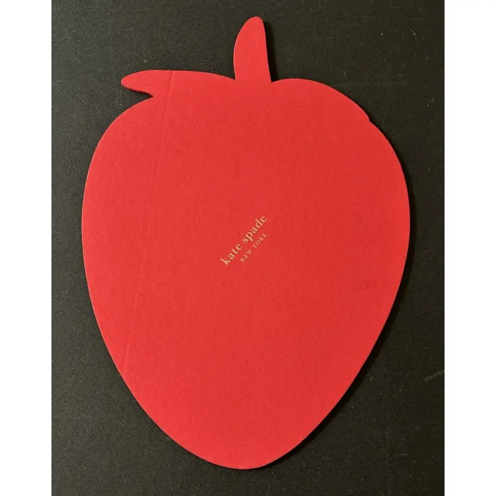 Kate Spade New York Magazine Take Note XL Notebook 168 Pages Bookmark Pocket New